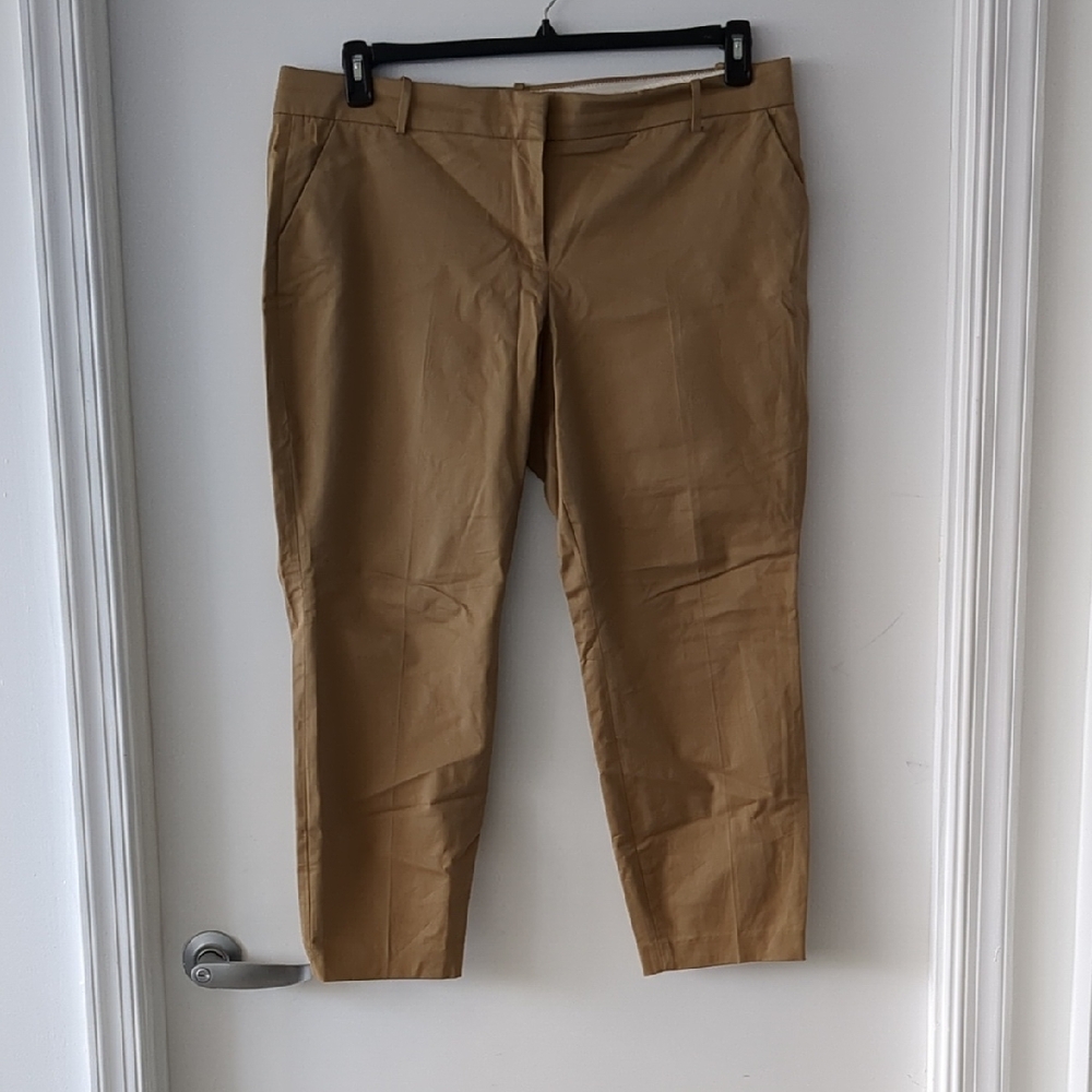 J. Crew Café Capri in Tan